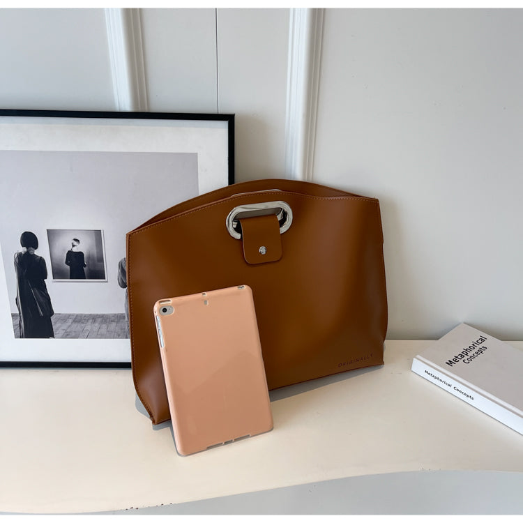 Simple large capacity commuter briefcase ED0336