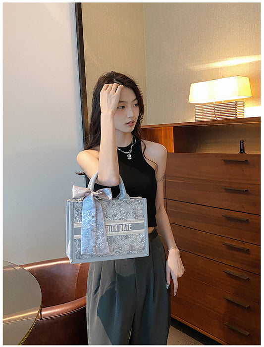 Sac à main bandoulière en toile tendance ED0340