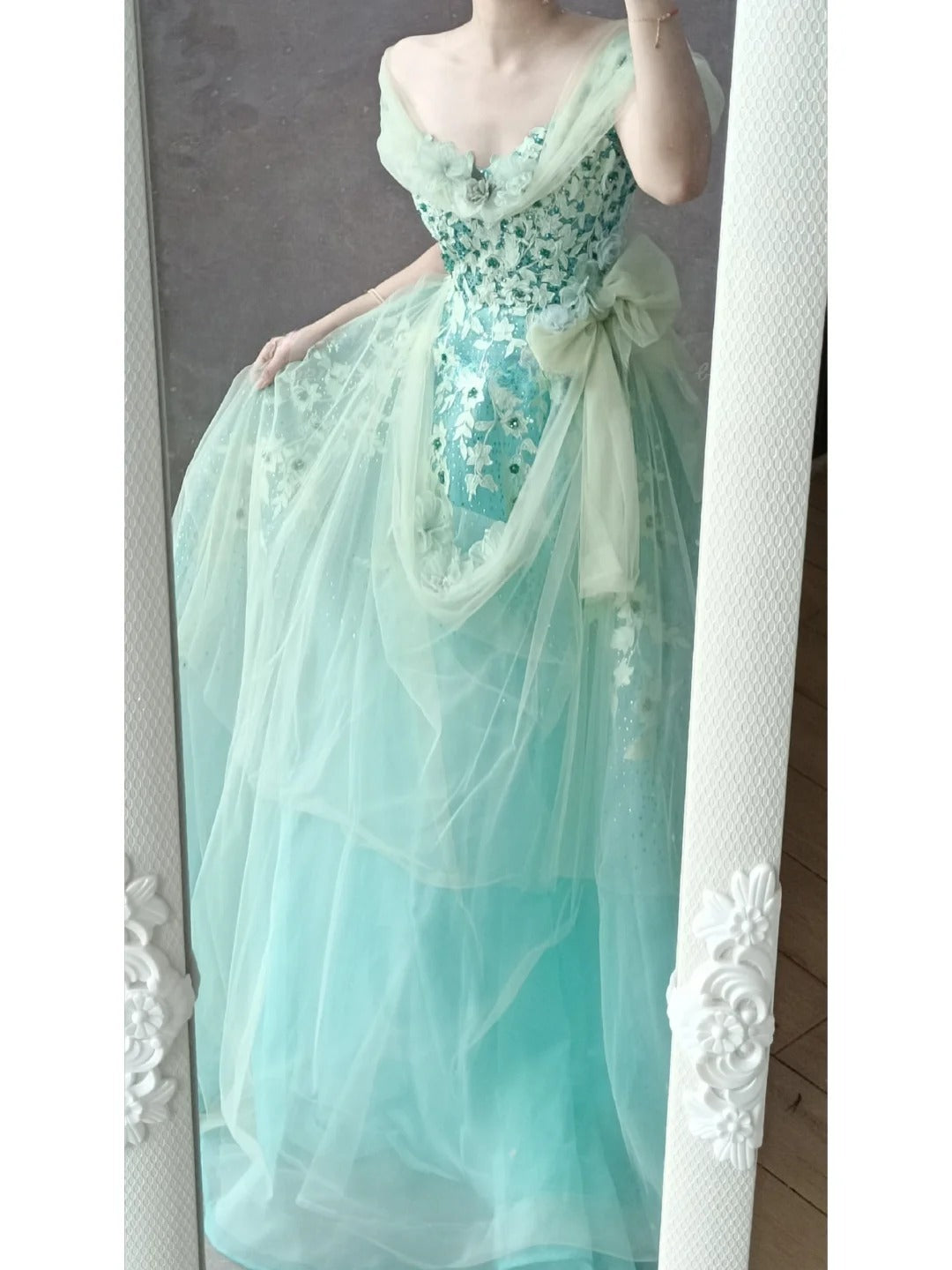 Superbe robe de soirée longue en satin fuchsia, style sirène, sans bretelles, ED02613