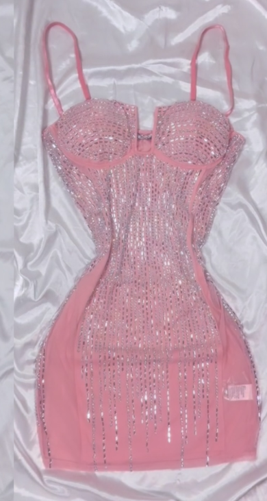 Superbe robe de soirée longue en satin fuchsia, style sirène, sans bretelles, ED02613