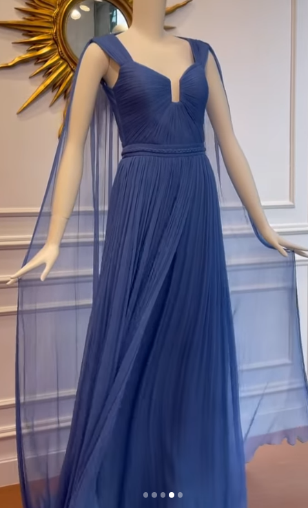 Superbe robe de soirée longue en satin fuchsia, style sirène, sans bretelles, ED02613