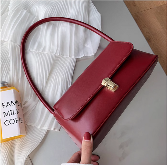 Sac baguette rétro français à bandoulière ED0378