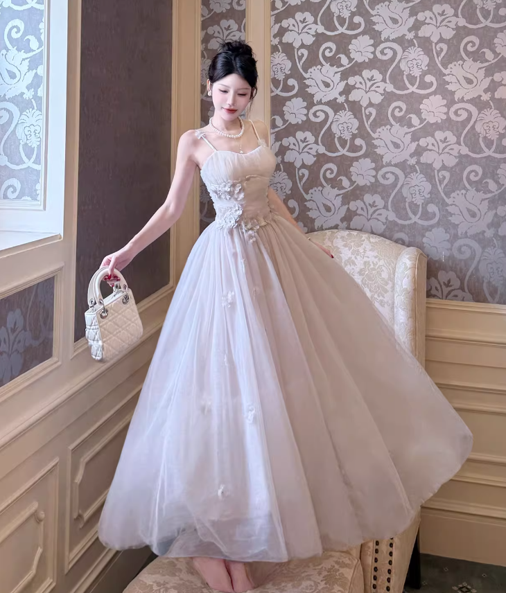 Superbe robe de soirée longue en satin fuchsia, style sirène, sans bretelles, ED02613