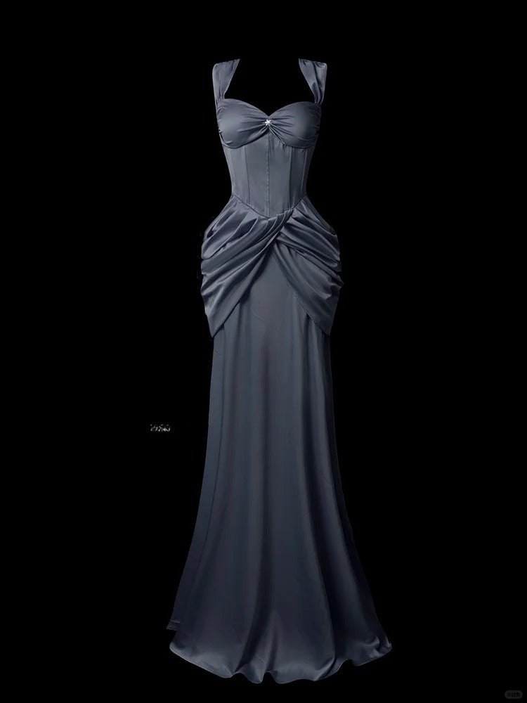 Wunderschönes dunkelolivgrünes herzförmiger Ausschnitt A-Linie Satin Tüll Kurzes Ballkleid Homecoming-Kleid ED02575