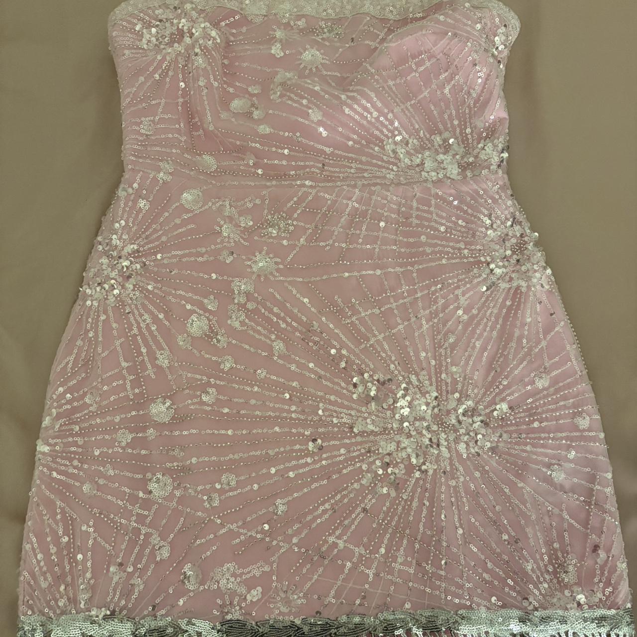 Superbe robe de soirée longue en satin fuchsia, style sirène, sans bretelles, ED02613