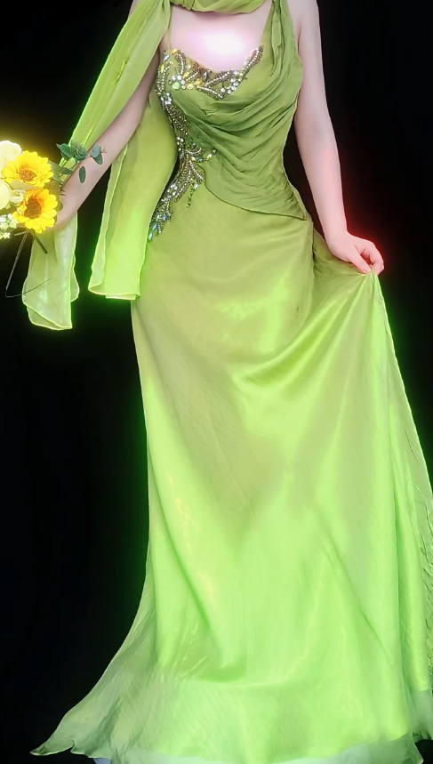 Wunderschönes dunkelolivgrünes herzförmiger Ausschnitt A-Linie Satin Tüll Kurzes Ballkleid Homecoming-Kleid ED02575