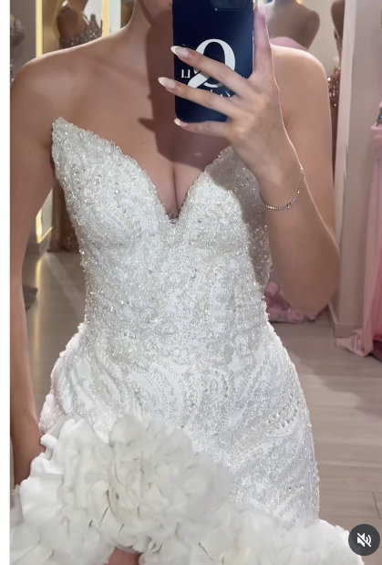 Superbe robe de soirée longue en satin fuchsia, style sirène, sans bretelles, ED02613