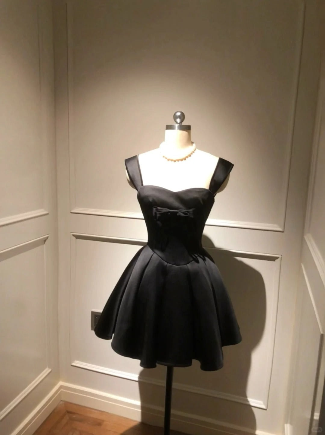 Stunning Straps A-Line Short Hoco Dresses Satin Birthday Dress Cute Party Formal Dress ED03906