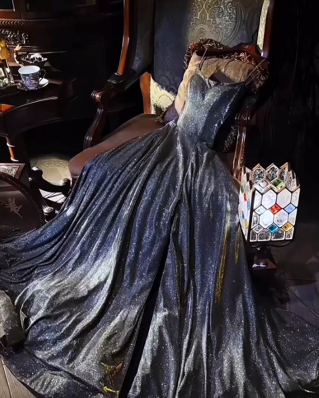 dark fairy prom dress A dark fairy prom dress Link in bio #vintage #dress #foryou #fairy #prom #y2k