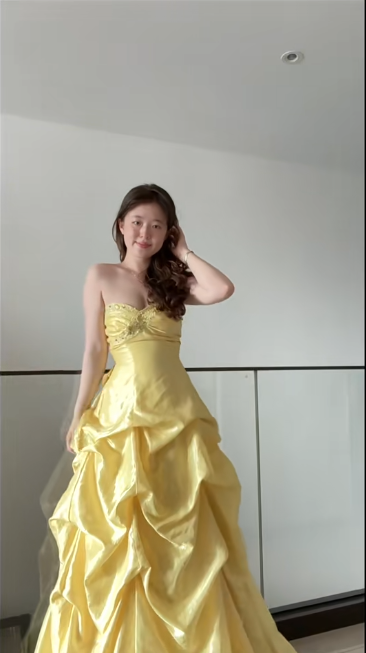 Vintage Ball Gown Sweetheart Neck Taffeta Yellow Quinceanera Dress Swe – EvaFashionDress Vintage Ball Gown Sweetheart Neck Taffeta Yellow Quinceanera Dress Swe – EvaFashionDress