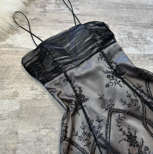 Vintage A-line Tulle Short Prom Dresses, Grey Homecoming Dresses, Spaghetti Strap Birthday Dresses ED04310