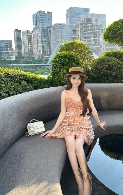 Cute Spaghetti Straps Sheath Short Prom Dresses, Peach Homecoming Dresses ED04329