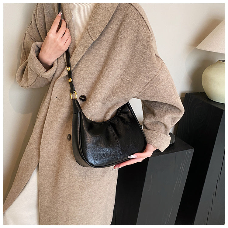 Retro fashion all-match shoulder underarm bag messenger bag ED0432