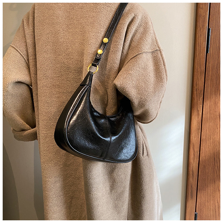 Retro fashion all-match shoulder underarm bag messenger bag ED0432