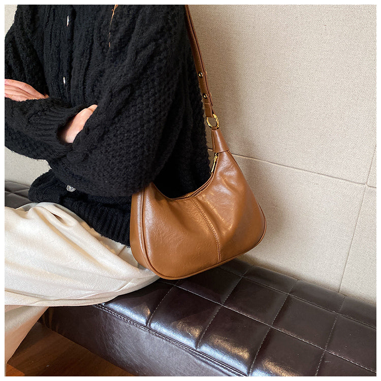 Retro fashion all-match shoulder underarm bag messenger bag ED0432