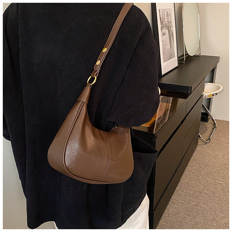Retro fashion all-match shoulder underarm bag messenger bag ED0432