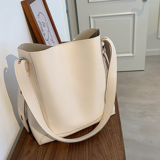 Large capacity commuter versatile crossbody bucket bag tote bag ED0435