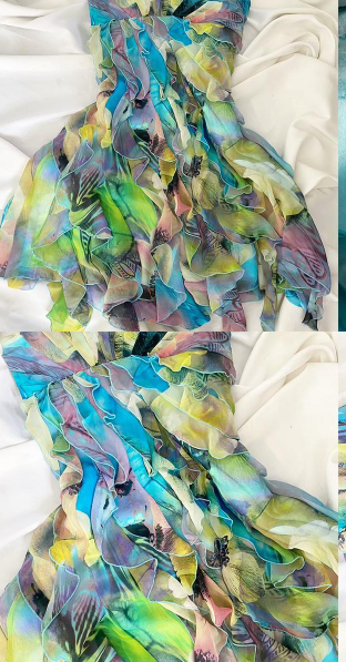 Vintage Strapless Sheath Chiffon Short Prom Dresses, Beaded Homecoming Dresses ED04356