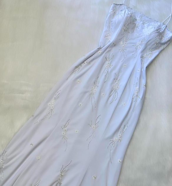 Superbe robe de soirée longue en satin fuchsia, style sirène, sans bretelles, ED02613