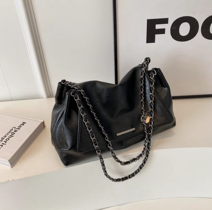 Large capacity retro versatile chain shoulder bag ED0445