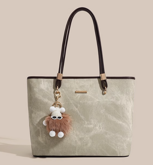 Large capacity casual versatile commuter women's shoulder bag ED0440