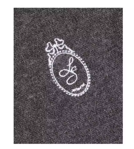 Cardigan tricoté à manches longues et col polo, style collège, en deux pièces, ED0453