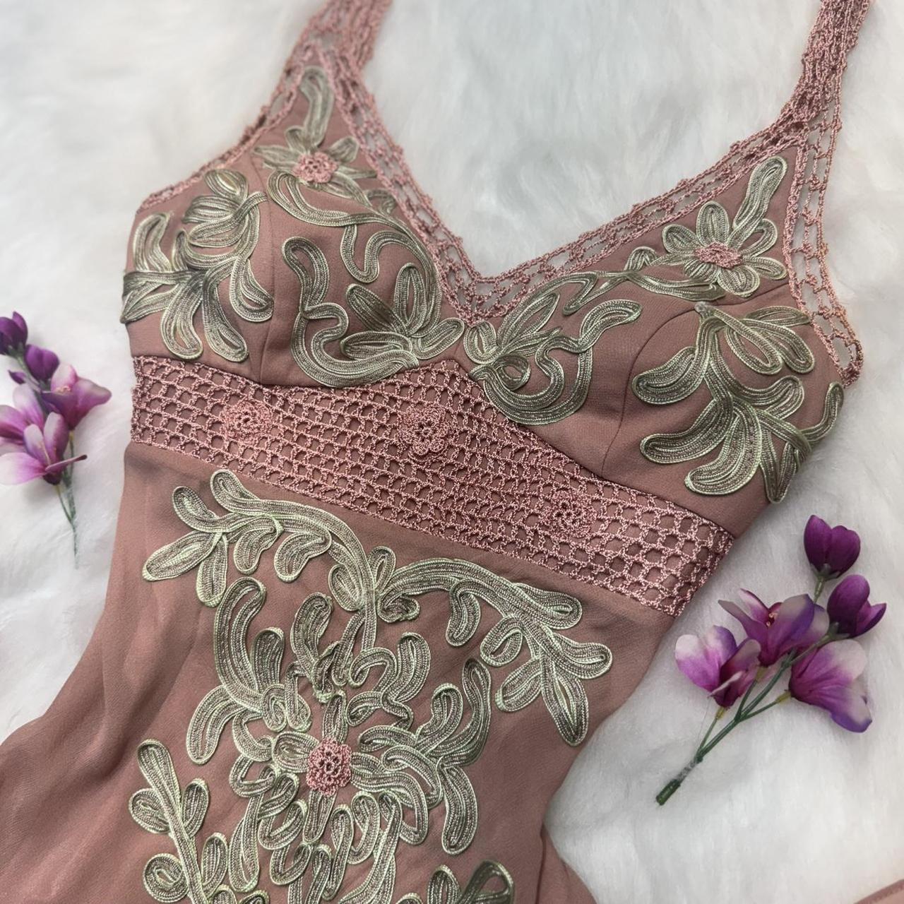Vintage Spaghetti Strap Sheath Short Prom Dresses Chiffon Applique Homecoming Dresses Dusty Pink Formal Dresses ED04592