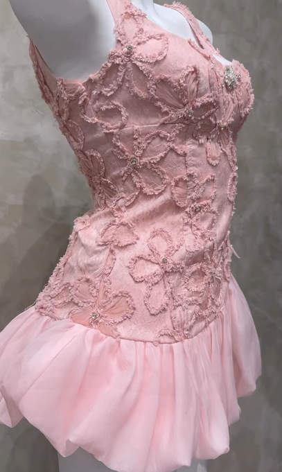 Robes d'anniversaire élégantes bleu dégradé, col en V, paillettes, mousseline, fourreau, robes de bal, robes de soirée ED04456