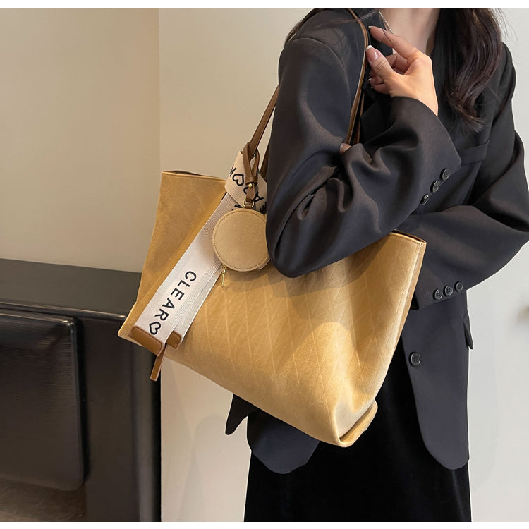 Sac fourre-tout polyvalent rétro grande capacité pour les déplacements quotidiens ED0495