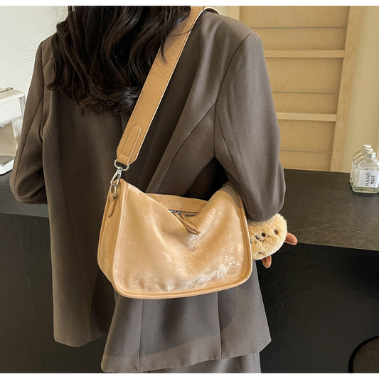 Casual versatile pillow bag commuter crossbody bag ED0499