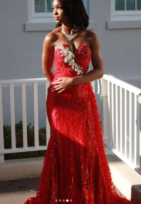 Robes d'anniversaire élégantes bleu dégradé, col en V, paillettes, mousseline, fourreau, robes de bal, robes de soirée ED04456