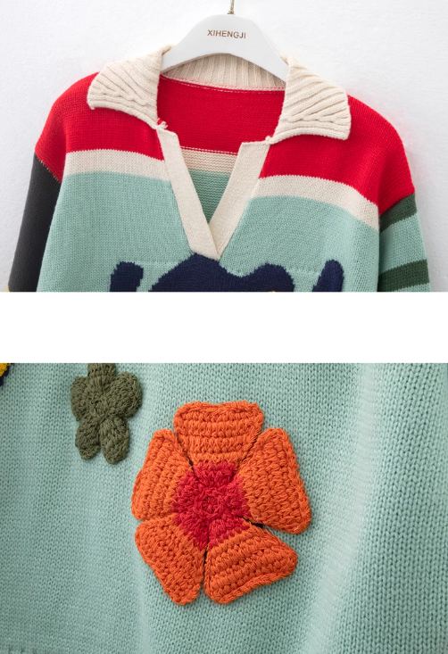 Christmas outfit long sleeve sweater ED0545