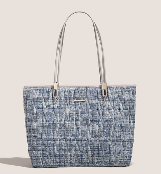 Large capacity commuter tote bag shoulder underarm bag ED0553