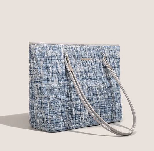 Large capacity commuter tote bag shoulder underarm bag ED0553