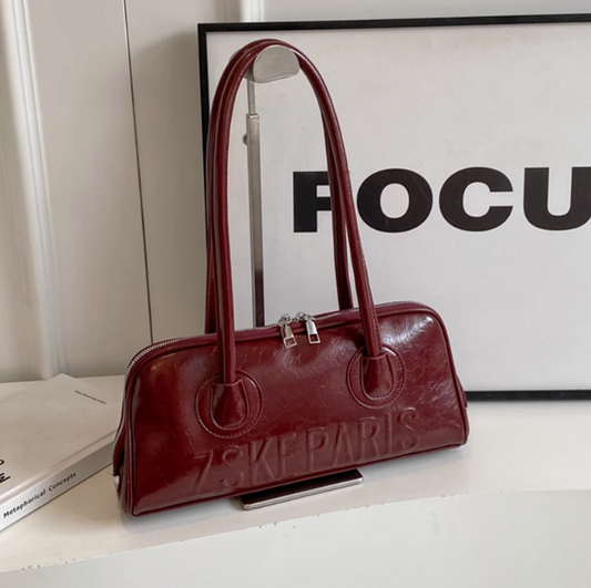 French simple baguette bag shoulder bag ED0557