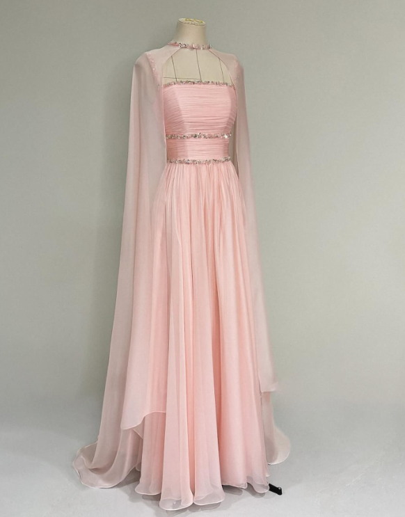 Robes d'anniversaire élégantes bleu dégradé, col en V, paillettes, mousseline, fourreau, robes de bal, robes de soirée ED04456