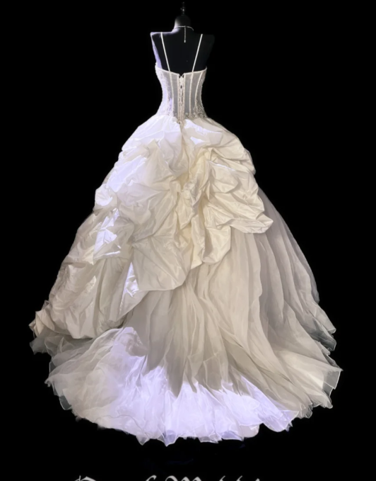 Robes d'anniversaire élégantes bleu dégradé, col en V, paillettes, mousseline, fourreau, robes de bal, robes de soirée ED04456