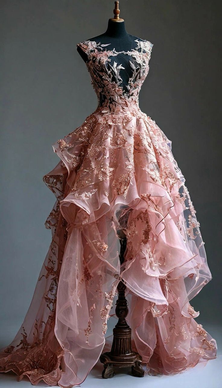 Robes d'anniversaire élégantes bleu dégradé, col en V, paillettes, mousseline, fourreau, robes de bal, robes de soirée ED04456