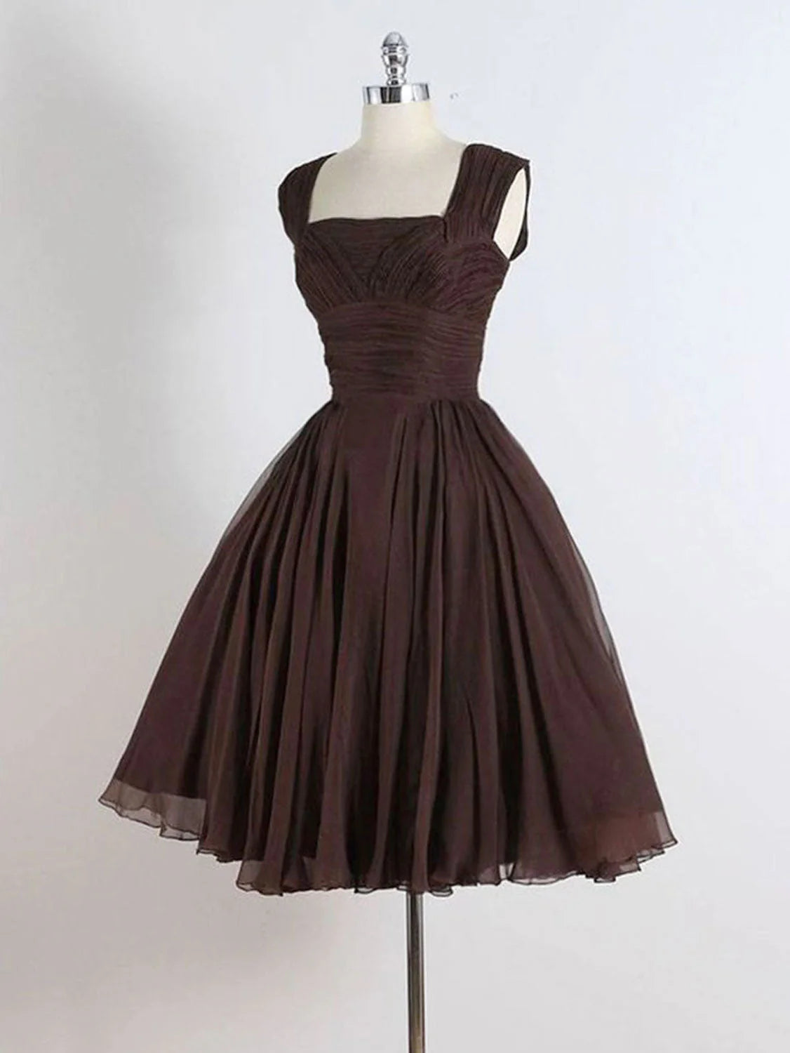 Brown A-Line Short Prom Dresses, Brown Short Homecoming Dress ED0641 EvaFashionDress Brown A-Line Short Prom Dresses, Brown Short Homecoming Dress ED0641 EvaFashionDress