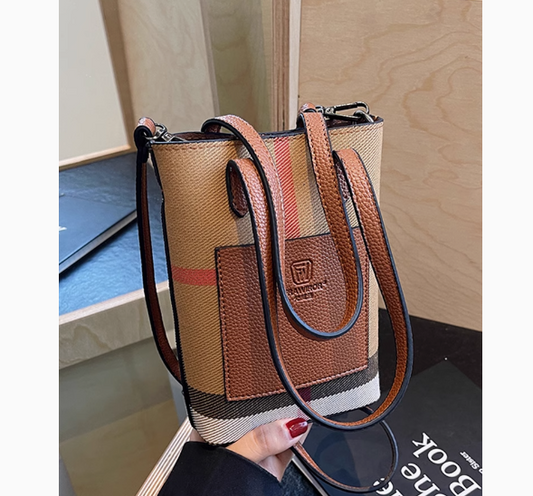 All-match French fry bag crossbody bucket bag ED0565