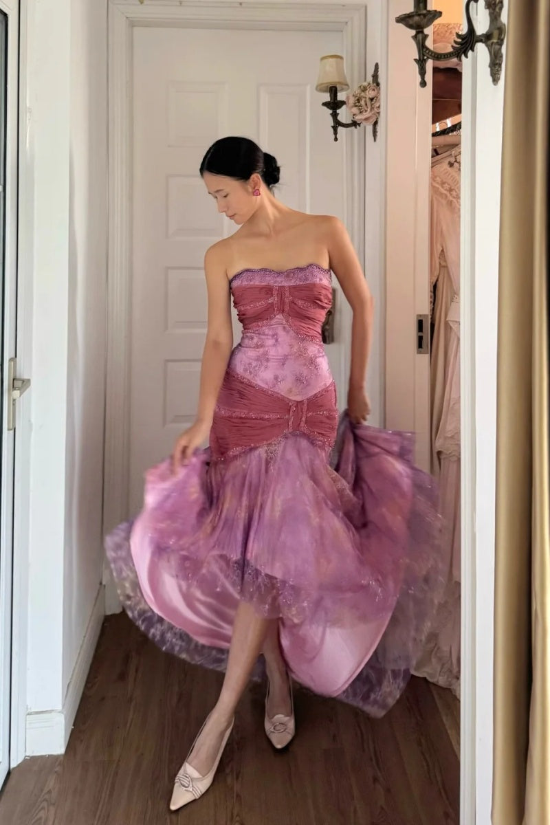 Wunderschönes dunkelolivgrünes herzförmiger Ausschnitt A-Linie Satin Tüll Kurzes Ballkleid Homecoming-Kleid ED02575