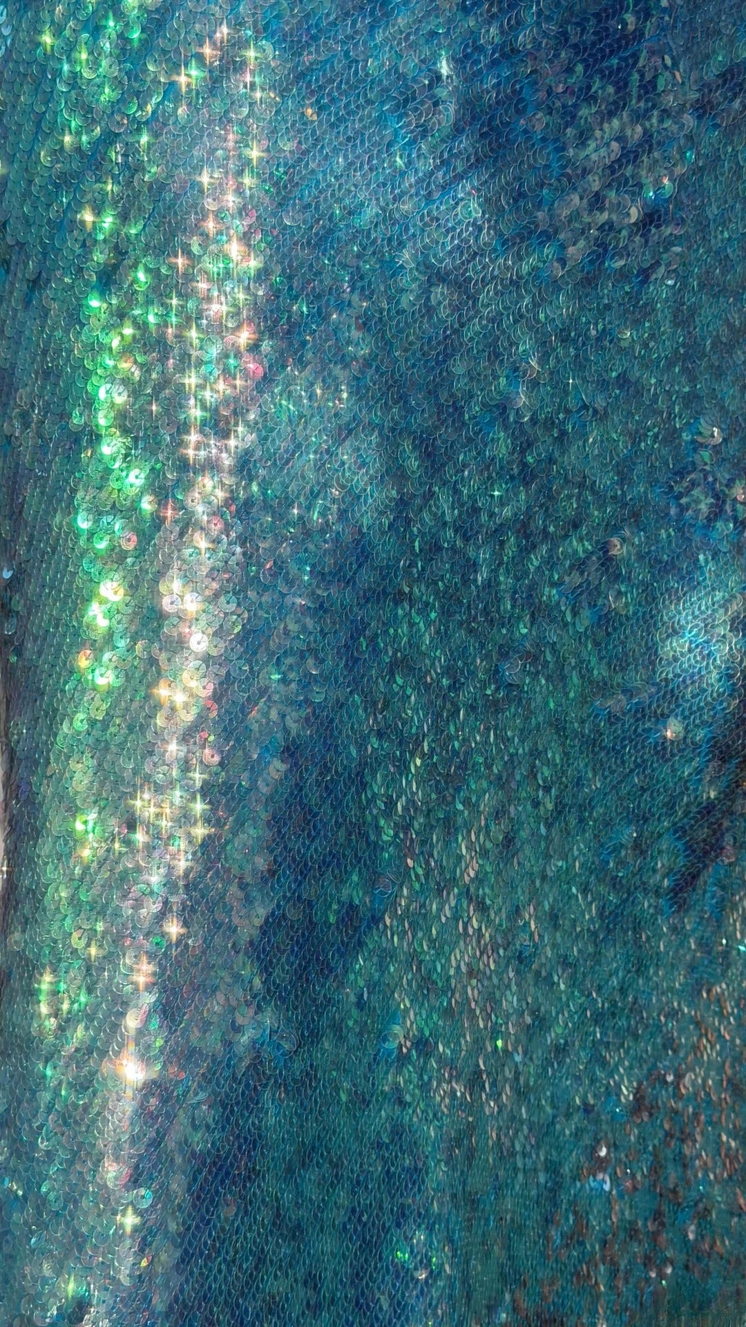 Chic Blue Prom Dress Sequins Sheath One-shoulder Evening Dress Sleeveless Birthday Dress ED06910