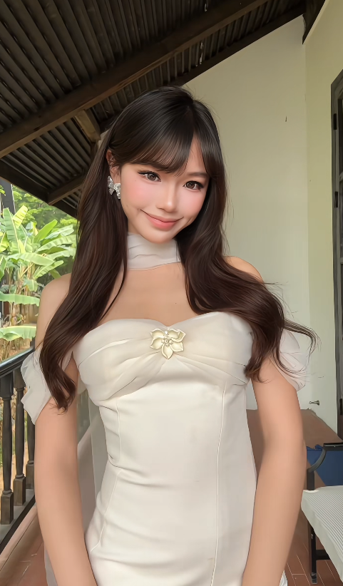 Einfaches Etuikleid aus Chiffon, trägerloses weißes kurzes Ballkleid, ärmelloses Partykleid ED07468