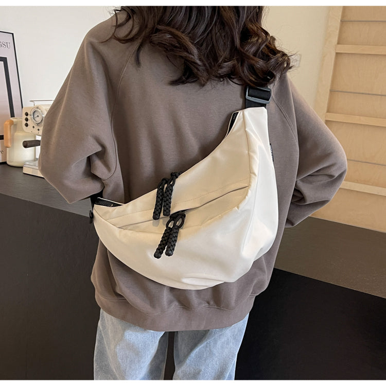 Sac croissant décontracté et polyvalent en nylon ED0783