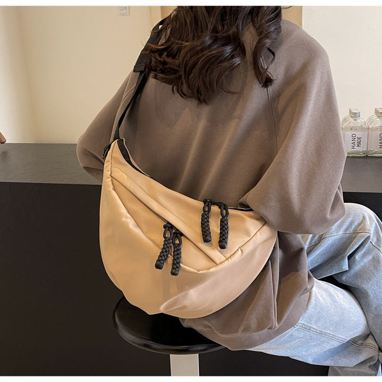 Sac croissant décontracté et polyvalent en nylon ED0783