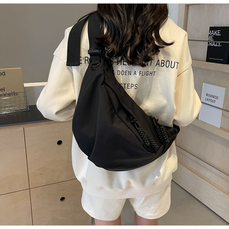Sac croissant décontracté et polyvalent en nylon ED0783