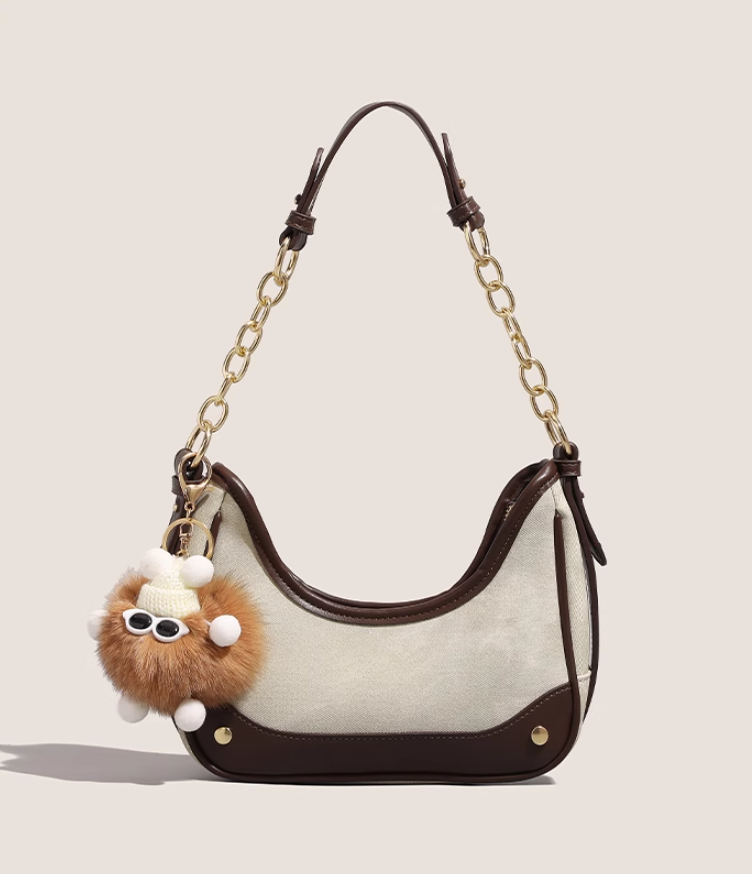 All-match Crescent Bag Shoulder Crossbody Bag ED0786