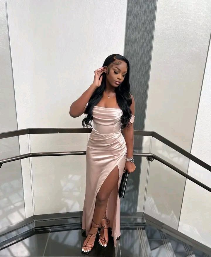 Chic Off-shoulder Sheath Satin Long Evening Dress White Prom Dress ED08528