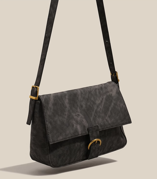 Retro versatile commuter handbag shoulder crossbody bag ED0856