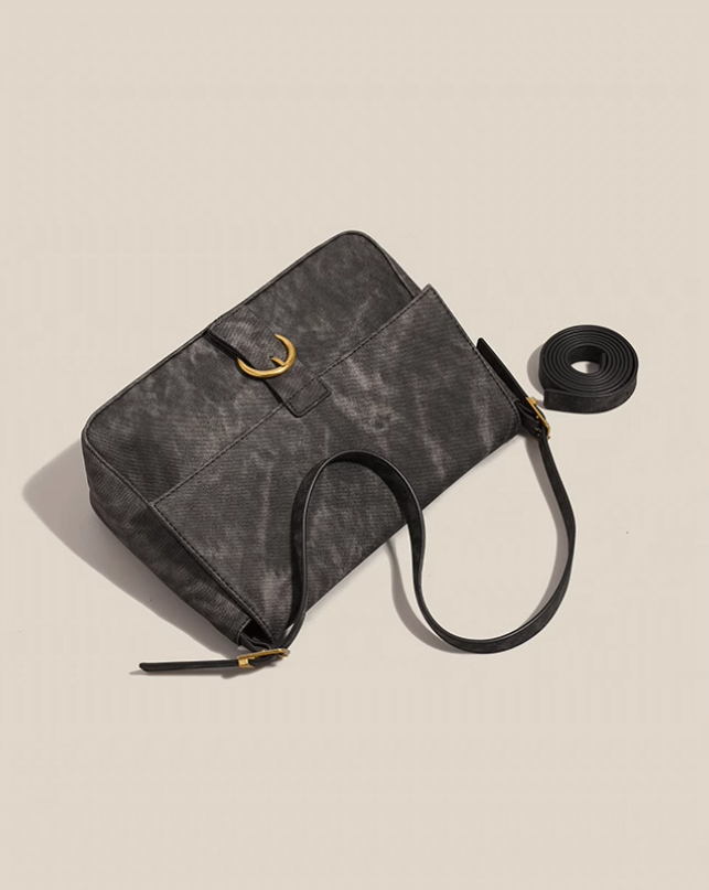 Retro versatile commuter handbag shoulder crossbody bag ED0856